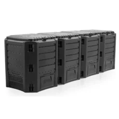 Compostsysteem Zwart 1600 Liter - 4 Vaten