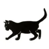 Silhouette Balancerende Kat - Decoratief